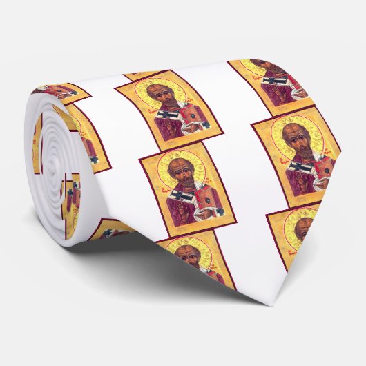 Sankt Nikolaus Krawatte (Gerollt)