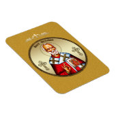 Sankt Nikolaus Magnet (Rechte Seite)