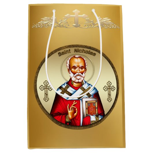 Sankt Nikolaus Mittlere Geschenktüte (Vorderseite)