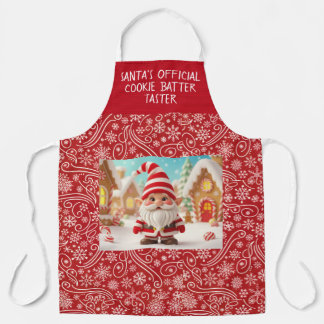 Sankt Nikolaus offizieller Keks-Teig-Verkostungsex Schürze