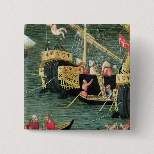 Sankt Nikolaus rettet Mira vom Hunger Button (Vorderseite)