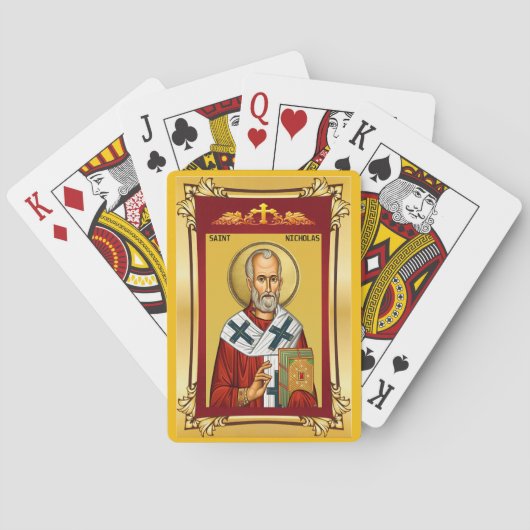 Sankt Nikolaus Spielkarten (Rückseite)