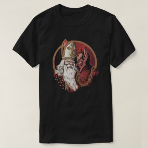 Sankt Nikolaus und Krampus T-Shirt