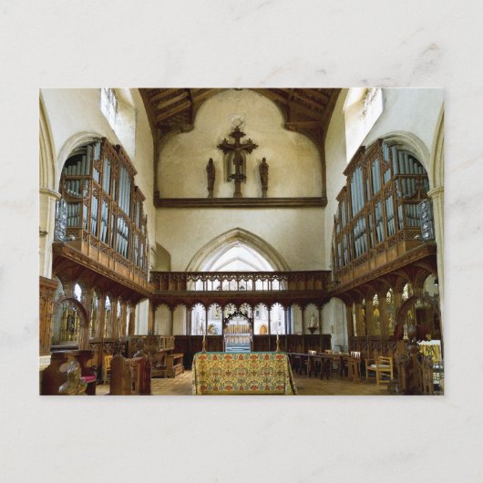 Sankt- Nikolauskirche, Blakeney Großbritannien Postkarte (Vorderseite)