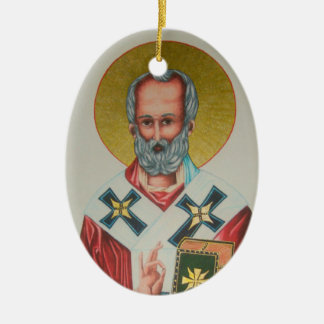 Sankt- Nikolausverzierung Keramik Ornament