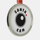 Sankt-Nocken-Weihnachtsverzierung Silbernes Ornament (Rechts)