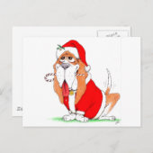 Sankt-Normanne Feiertagspostkarte (Vorne/Hinten)