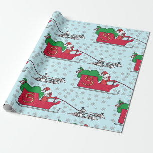Sankt-Opossums Geschenkpapier