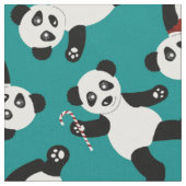 Sankt-Panda-Gewebe Stoff (Nahaufnahme)