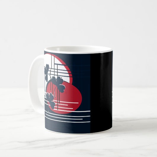 Sankt Patrick, Abstraktion Kaffeetasse (Vorderseite Links)