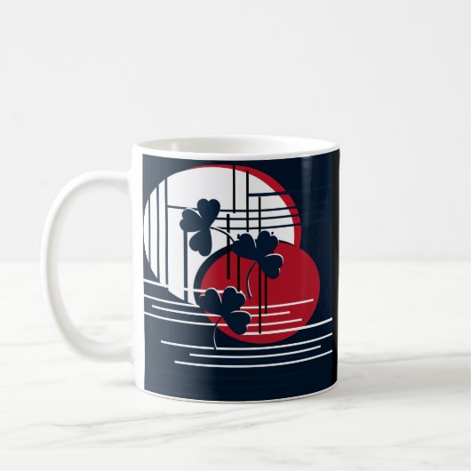 Sankt Patrick, Abstraktion Kaffeetasse (Links)