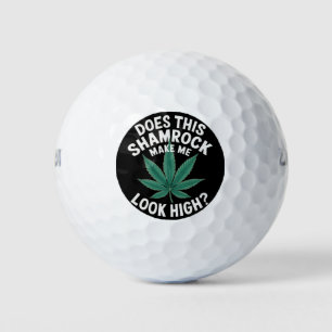Sankt Patrizius lustige Party für Jungs große Para Golfball