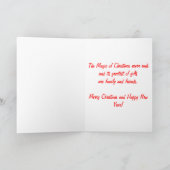 Sankt Pelzhelfer Feiertagskarte (Innenseite)