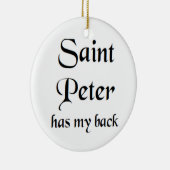 Sankt Peter Keramik Ornament (Rechts)
