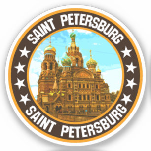 Sankt Petersburg Aufkleber