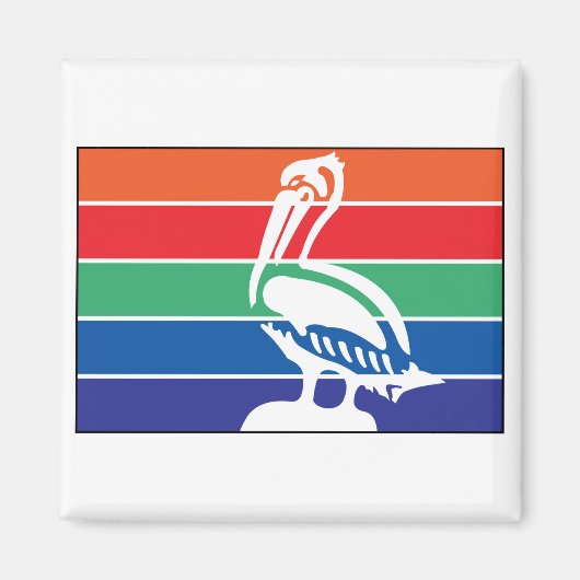 Sankt Petersburg Florida Magnet (Vorne)