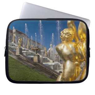 Sankt Petersburg, Grand Cascade Brunnen Laptopschutzhülle