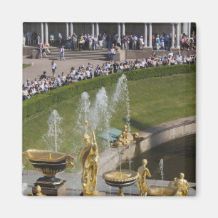 Sankt Petersburg, Grand Cascade Brunnen Magnet