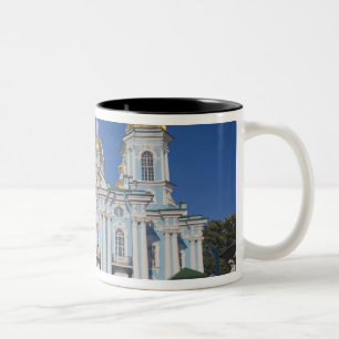Sankt Petersburg, Mariinski, Nikolski-Kathedrale Zweifarbige Tasse
