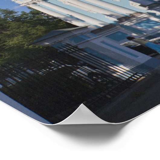 Sankt Petersburg, Mariinsky, Nikolsky-Kathedrale Poster (Ecke)