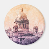 Sankt-Petersburg, Russland Magnet (Vorne)