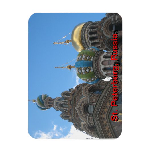 Sankt Petersburg, Russland-Magnet Magnet (Vertikal)