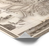 Sankt Petersburg, Russland Poster (Ecke)