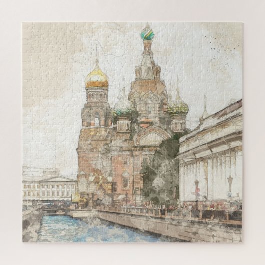 Sankt-Petersburg, Russland Puzzle (Vertikal)