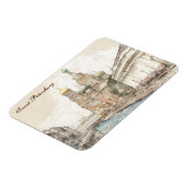 Sankt Petersburg Russland Souvenir Magnet - Landsc (Linke Seite)