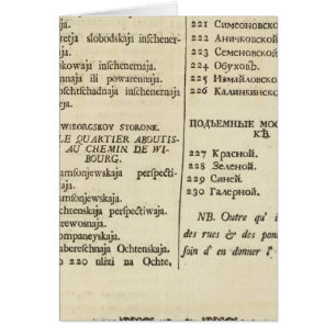 Sankt Petersburg, Russland Titel Seite Index Seite