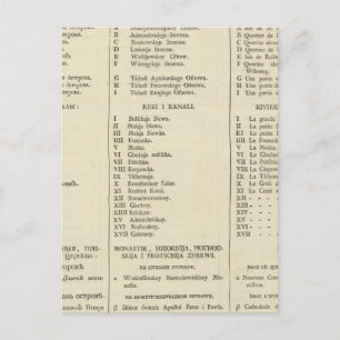 Sankt Petersburg, Russland Titel Seite Index Seite Postkarte