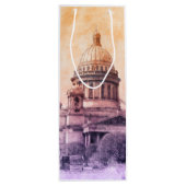 Sankt Petersburg Russland Weinbeutel - Elegant Geschenktüte Für Weinflaschen (Rückseite)
