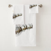 Sankt Pferdeschlitten-Fahrt Badhandtuch Set (Insitu)