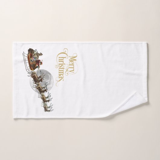 Sankt Pferdeschlitten-Fahrt Badhandtuch Set (Handtuch)