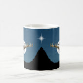 Sankt Pferdeschlitten-Fahrt Kaffeetasse (Mittel)