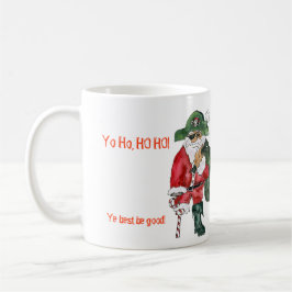 Sankt-Piraten-WeihnachtsTasse Kaffeetasse