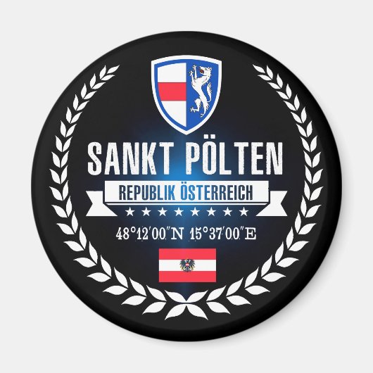 Sankt Pölten Magnet (Vorne)