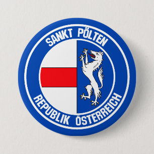 Sankt Pölten RundEmblem Button