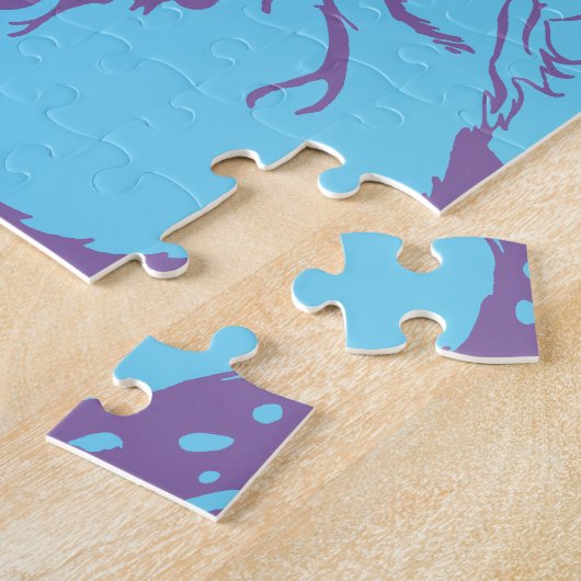 Sankt-Popkunst frohe Weihnachten Puzzle (Seite)