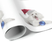 Sankt-Pudel-Packpapier Geschenkpapier (Rolleneckpunkt)