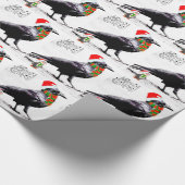 Sankt-Raben-Weihnachtsgeschenksammlung Geschenkpapier (Ecke)