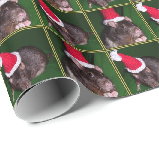 Sankt-Ratten-Packpapier Geschenkpapier (Rolleneckpunkt)