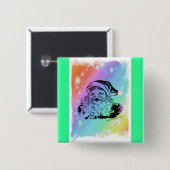 Sankt Regenbogen Button (Vorne & Hinten)