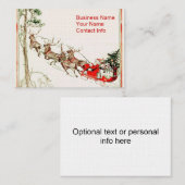 Sankt-Ren im Schnee Visitenkarte (Vorne/Hinten)