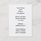 Sankt-Ren im Schnee Visitenkarte (Rückseite)