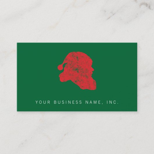 Sankt (Retro Briefbeschwerer-Art) Visitenkarte (Vorderseite)