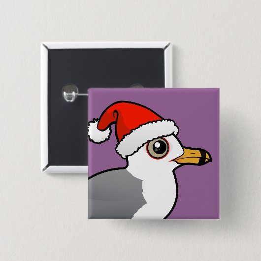 Sankt Ring-berechnete Möve Button (Vorne & Hinten)