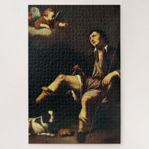 Sankt Rochus und der Engel von Guy François Puzzle