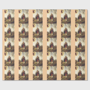 Sankt Rochus von Francesco Francia Geschenkpapier