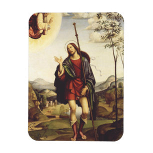 Sankt Rochus von Francesco Francia  Magnet